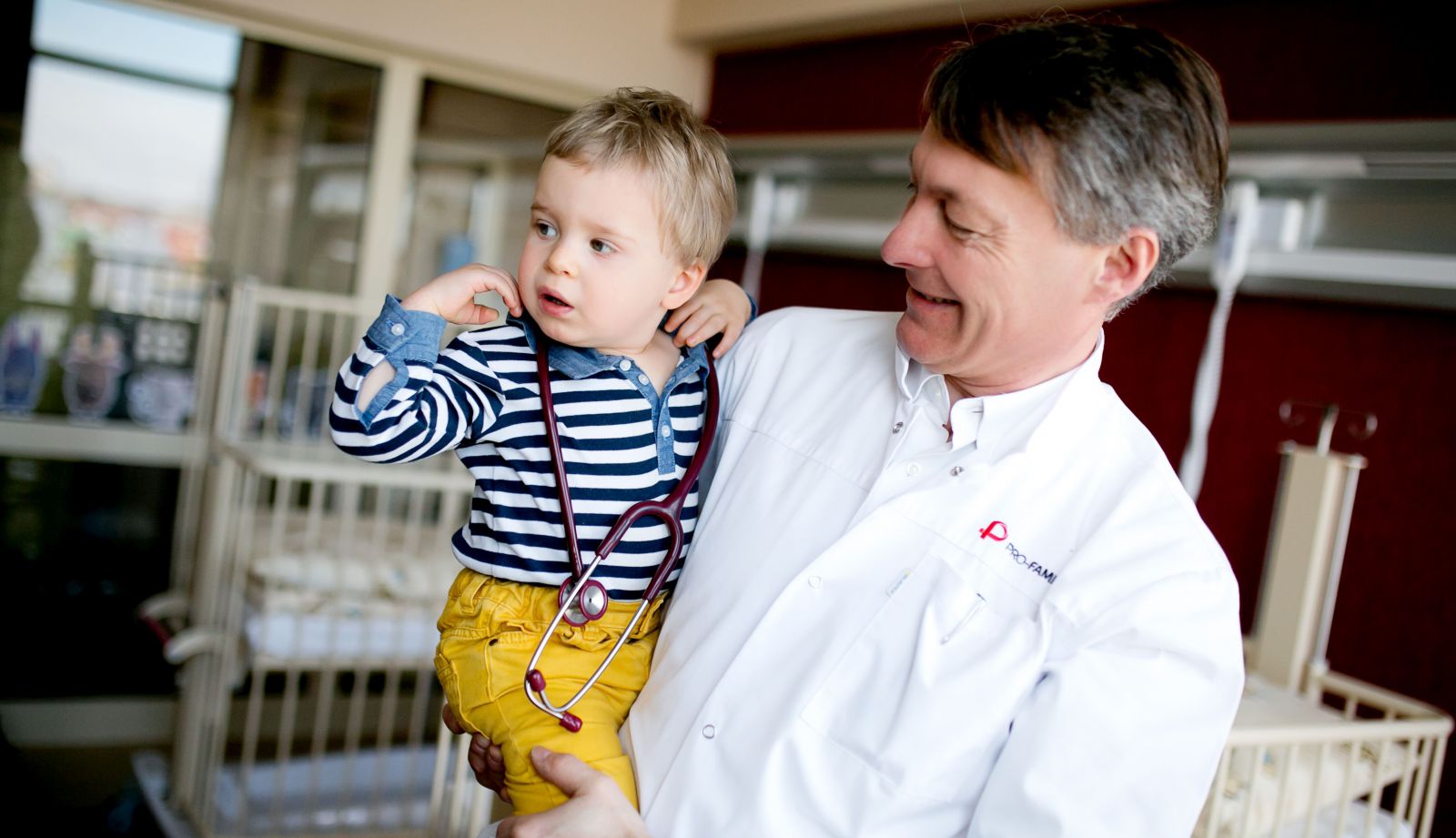 Zdjęcie wprowadzające do oddziału pediatrii